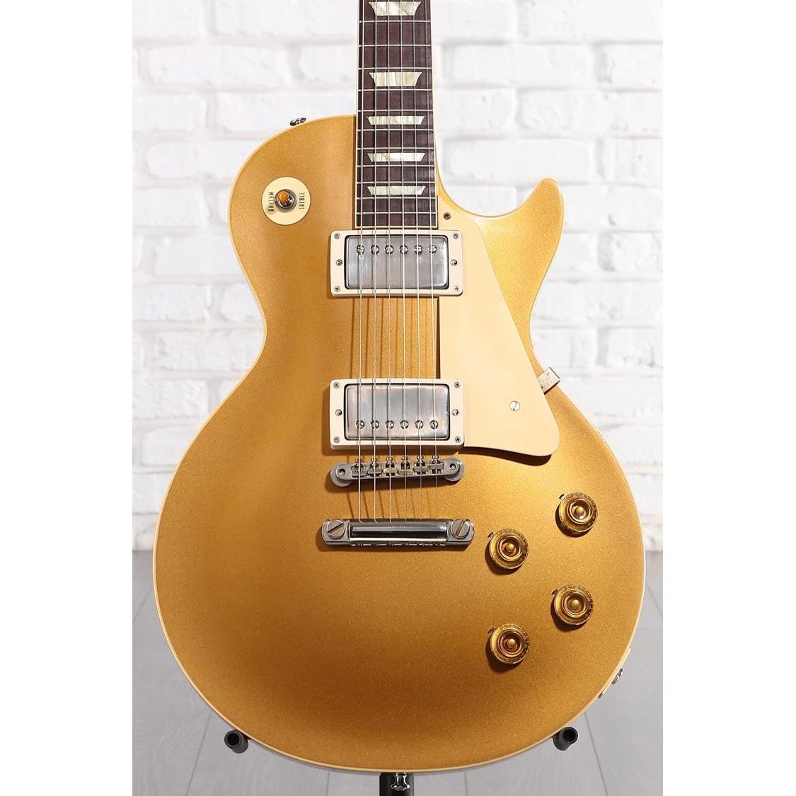 Đàn Guitar Điện Gibson Historic Collection Custom 1957 Les Paul Goldtop Reissue VOS-Mai Nguyên Music