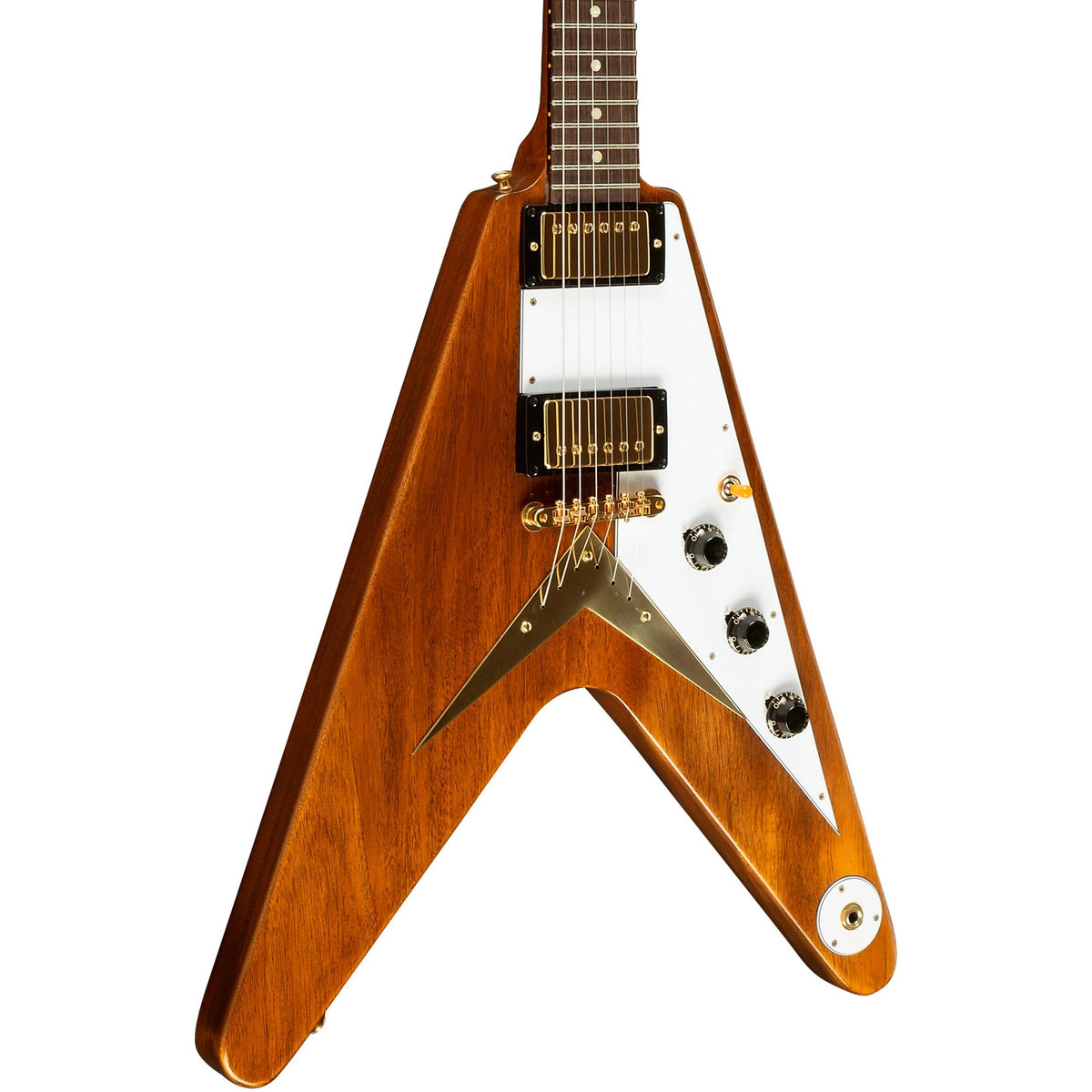 Đàn Guitar Điện Gibson Historic Collection Custom 1958 Mahogany Flying V Reissue VOS - Antique Natural-Mai Nguyên Music