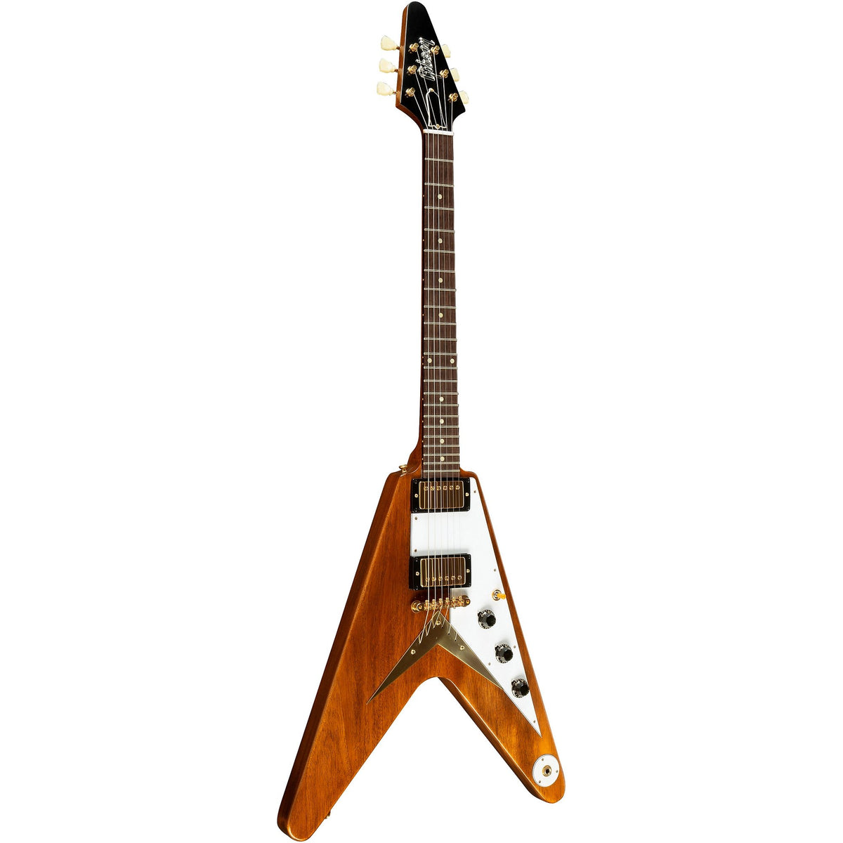 Đàn Guitar Điện Gibson Historic Collection Custom 1958 Mahogany Flying V Reissue VOS - Antique Natural-Mai Nguyên Music