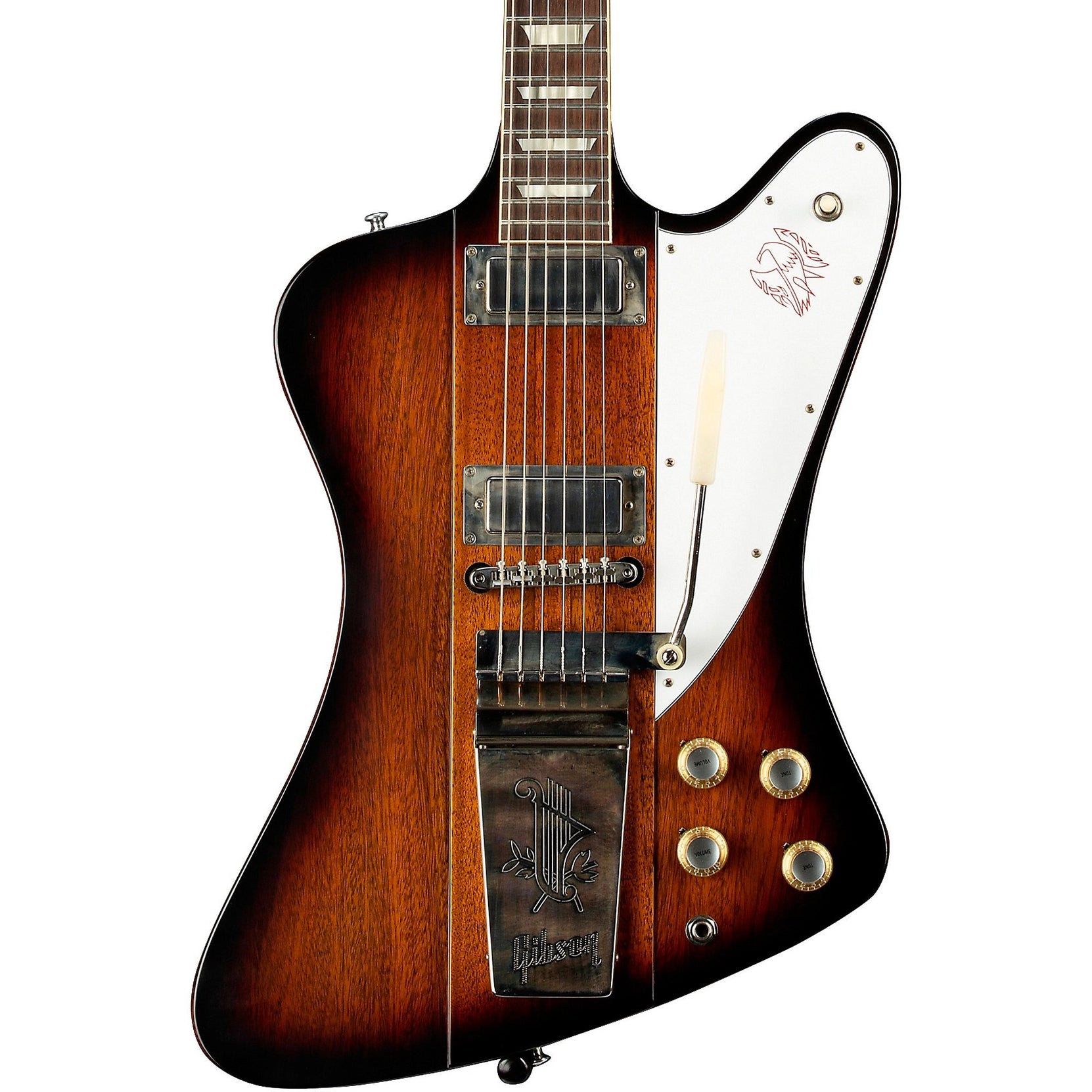 Đàn Guitar Điện Gibson Historic Collection Custom 1963 Firebird V Reissue VOS - Vintage Sunburst
