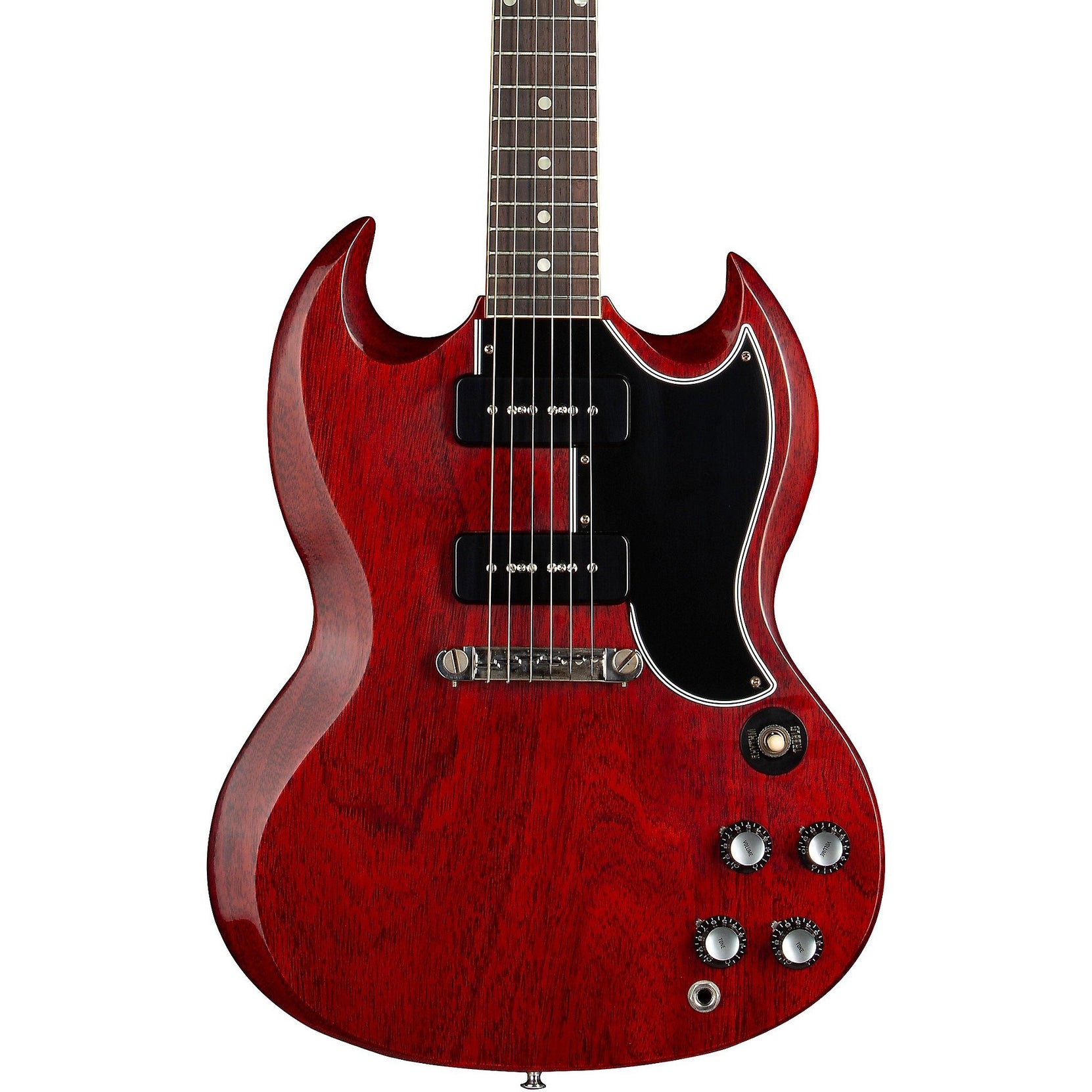 Đàn Guitar Điện Gibson Historic Collection Custom 1963 SG Special Reissue Lightning Bar VOS - Cherry Red-Mai Nguyên Music