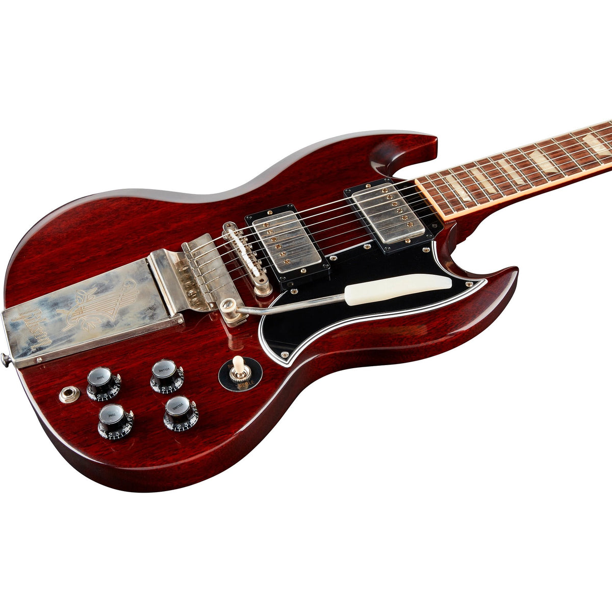 Đàn Guitar Điện Gibson Historic Collection Custom 1964 SG Standard Reissue VOS - Cherry Red-Mai Nguyên Music