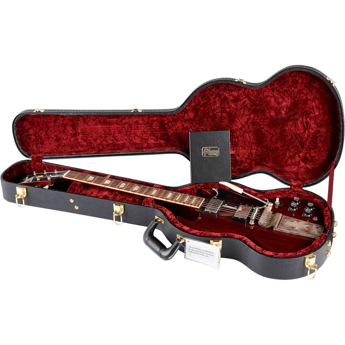 Đàn Guitar Điện Gibson Historic Collection Custom 1964 SG Standard Reissue VOS - Cherry Red-Mai Nguyên Music