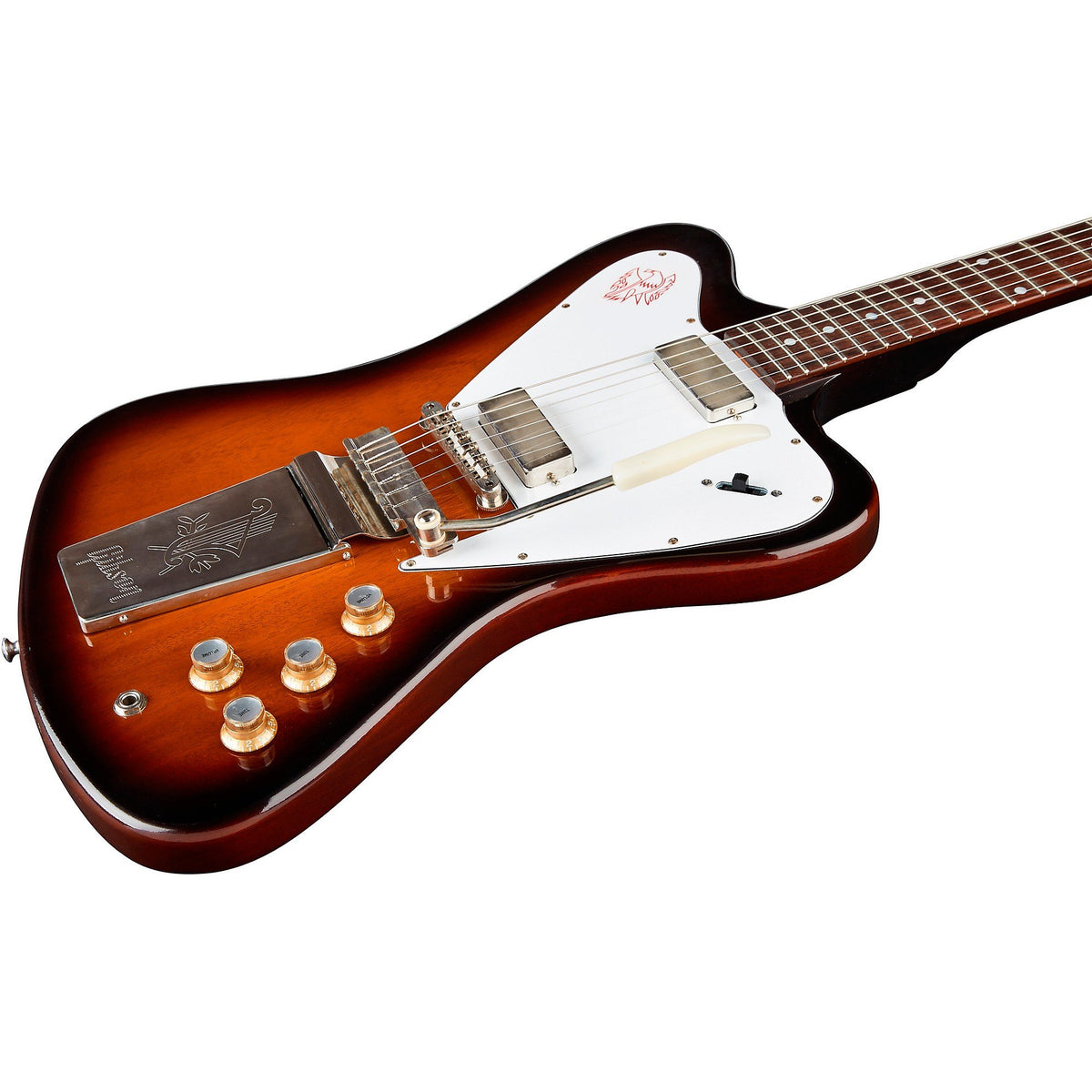 Đàn Guitar Điện Gibson Historic Collection Custom 1965 Non-Reverse Firebird V Maestro Vibrola - Vintage Sunburst-Mai Nguyên Music