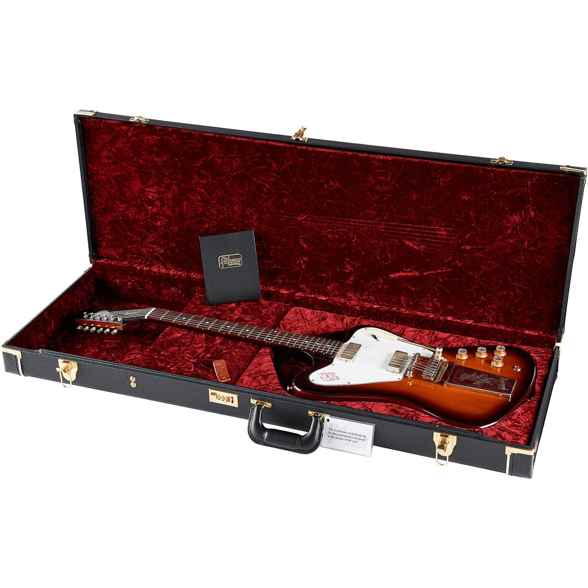Đàn Guitar Điện Gibson Historic Collection Custom 1965 Non-Reverse Firebird V Maestro Vibrola - Vintage Sunburst-Mai Nguyên Music