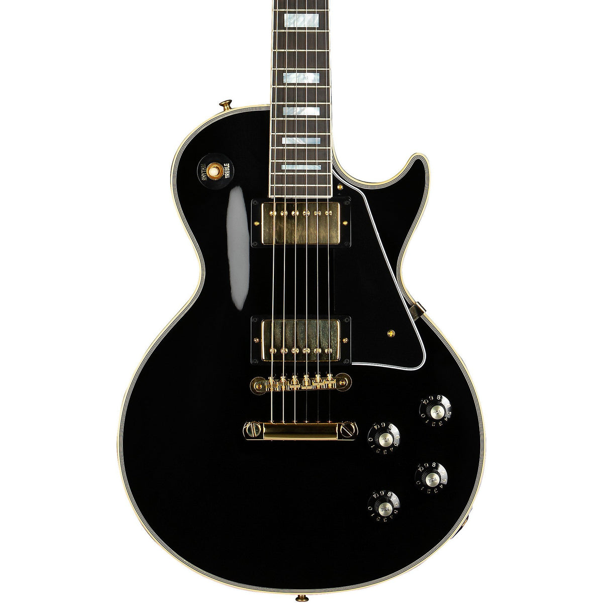 Đàn Guitar Điện Gibson Historic Collection Custom 1968 Les Paul Custom Reissue Gloss - Ebony