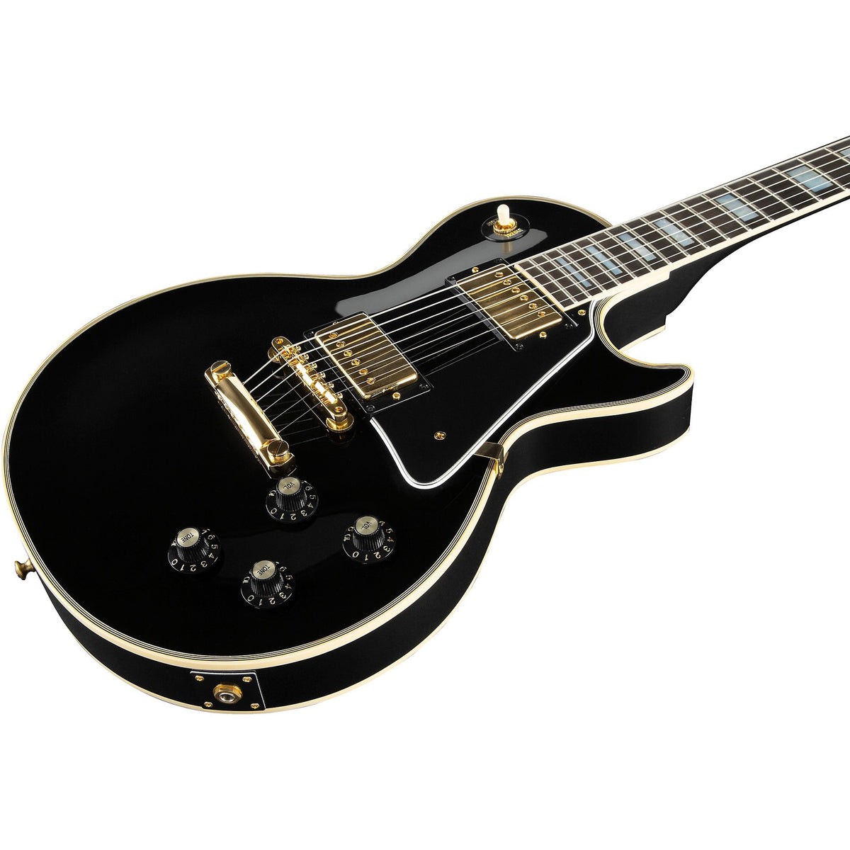Đàn Guitar Điện Gibson Historic Collection Custom 1968 Les Paul Custom Reissue Gloss - Ebony
