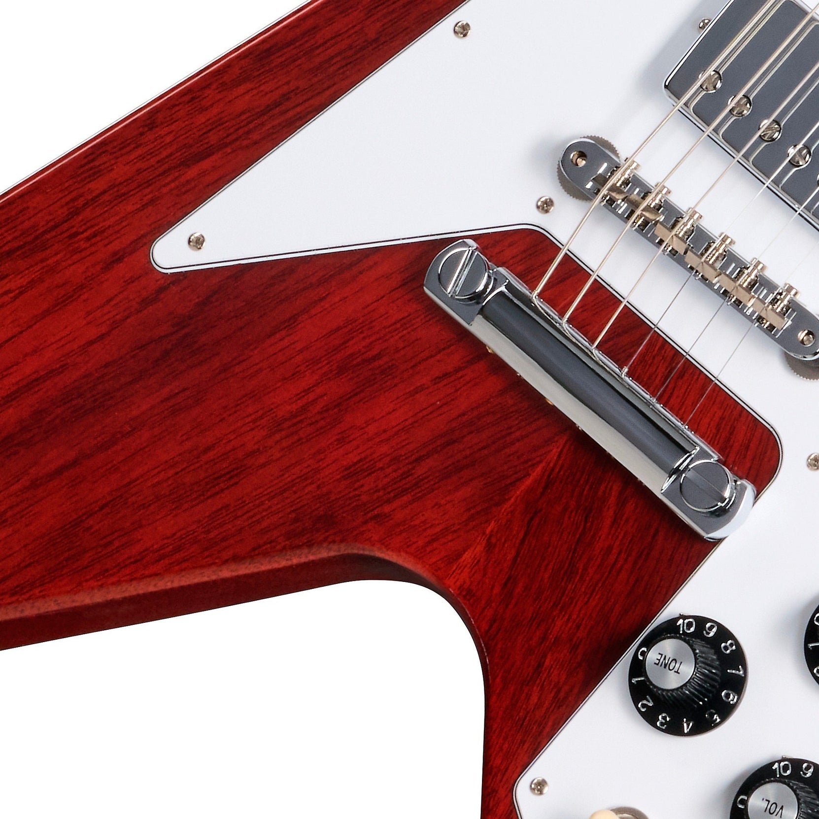 Đàn Guitar Điện Gibson Historic Collection Custom 1971 Flying V Medallion Reissue VOS - Medallion Cherry-Mai Nguyên Music