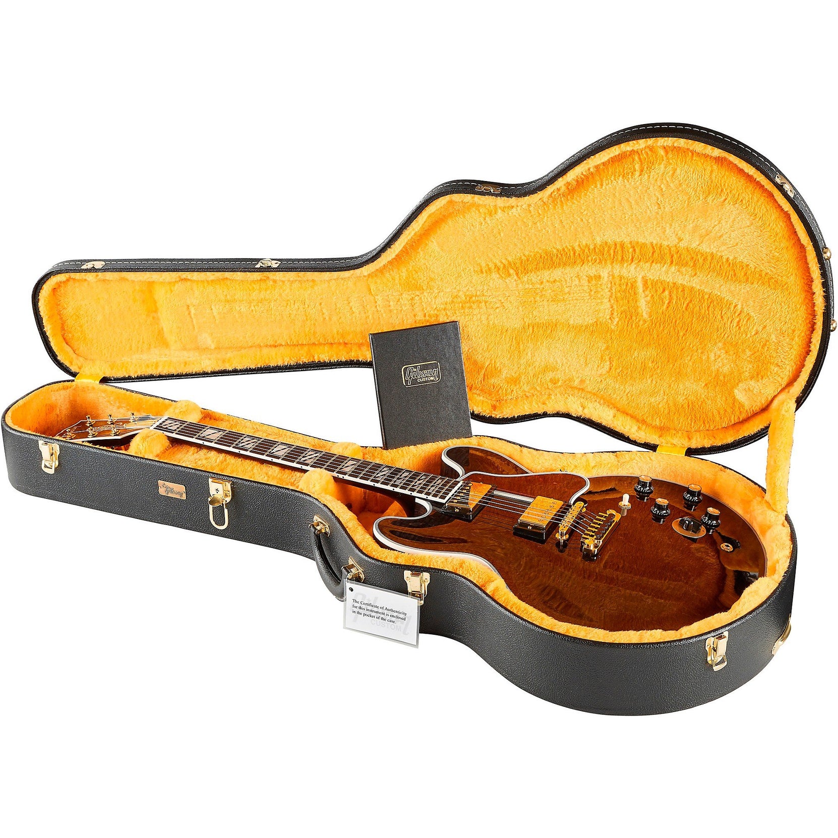 Đàn Guitar Điện Gibson Modern Collection Custom B.B. King Lucille Legacy Semi-Hollowbody - Transparent Ebony-Mai Nguyên Music