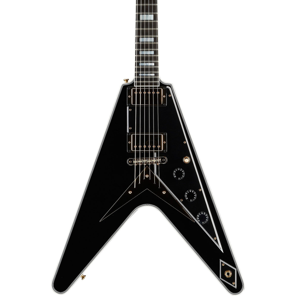 Đàn Guitar Điện Gibson Modern Collection Custom Flying V Custom - Ebony-Mai Nguyên Music