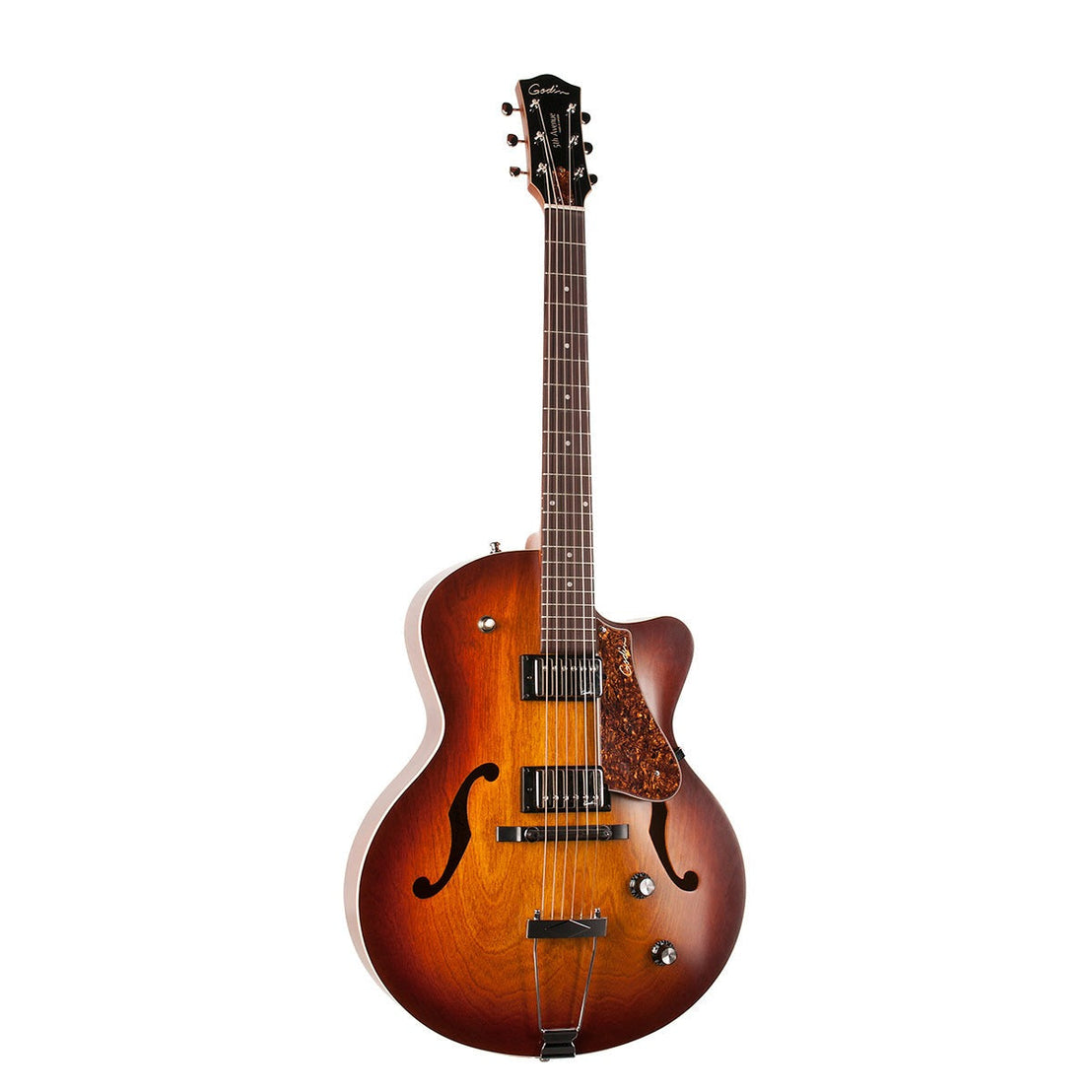 Đàn Guitar Điện Godin 5th Avenue CW Kingpin II Cognac Burst-Mai Nguyên Music
