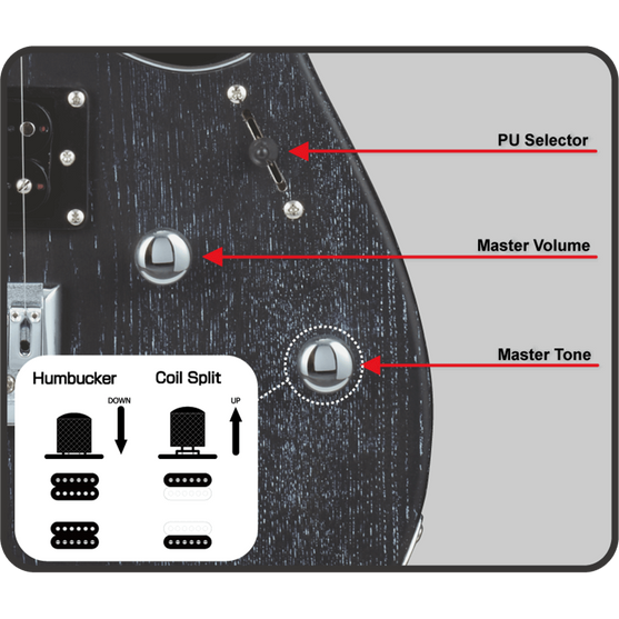 Đàn Guitar Điện GrassRoots G-THROBBER-DX-Mai Nguyên Music