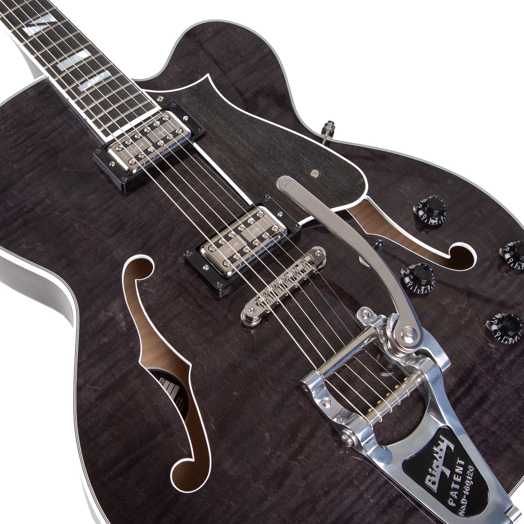 Đàn Guitar Điện Heritage Custom Shop H-550 Limited Edition - Trans Black-Mai Nguyên Music