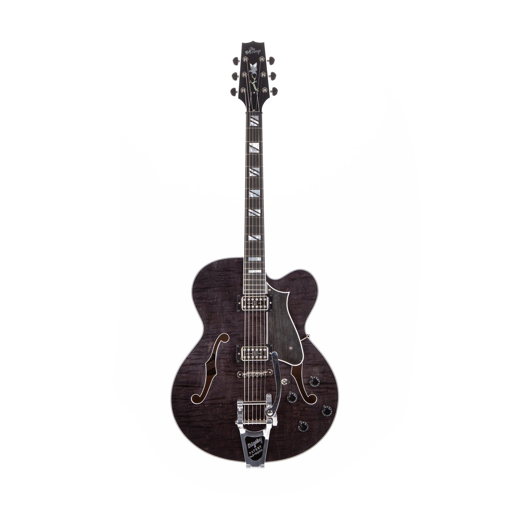 Đàn Guitar Điện Heritage Custom Shop H-550 Limited Edition - Trans Black-Mai Nguyên Music