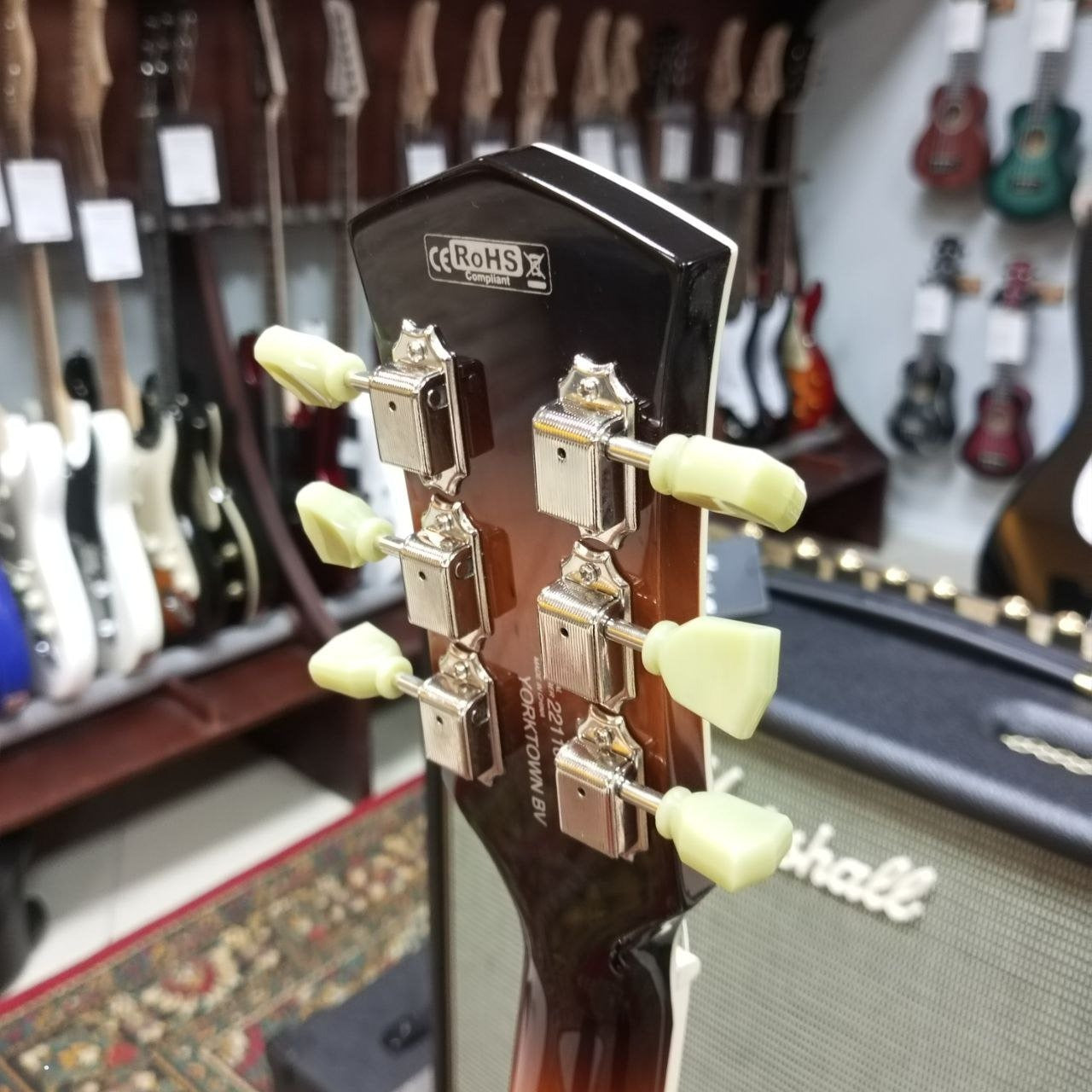 Đàn Guitar Điện Hollow Body Cort Yorktown-BV-Mai Nguyên Music