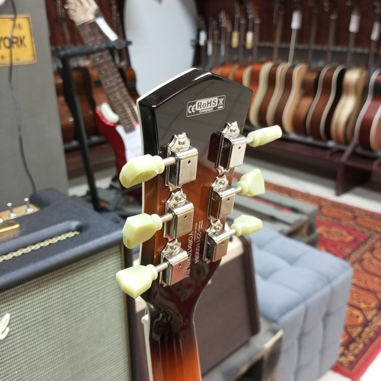 Đàn Guitar Điện Hollow Body Cort Yorktown-BV-Mai Nguyên Music