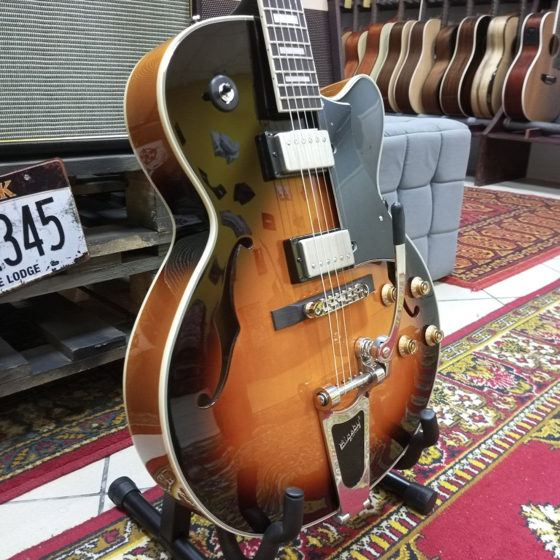 Đàn Guitar Điện Hollow Body Cort Yorktown-BV-Mai Nguyên Music