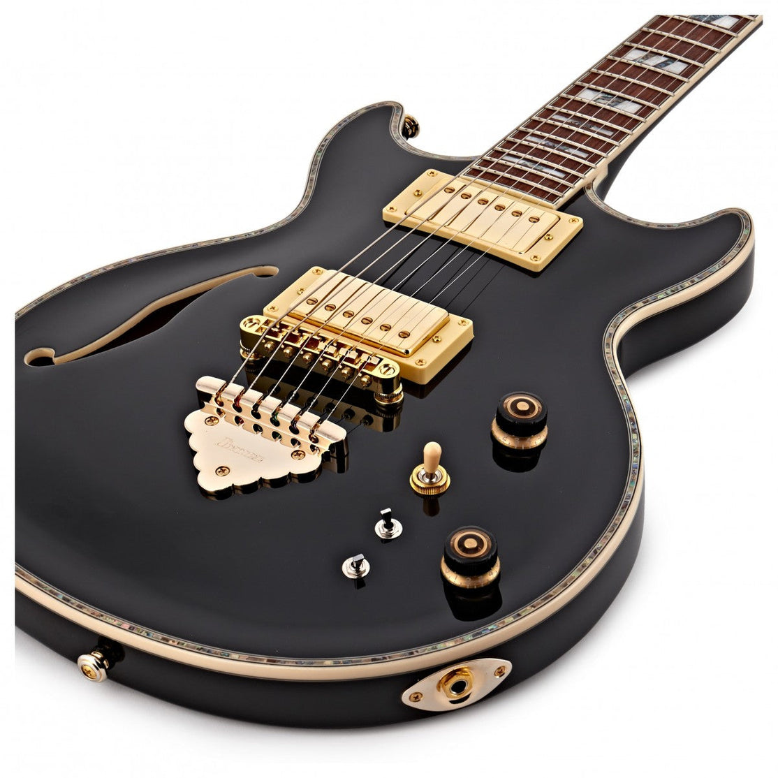 Đàn Guitar Điện Hollowbody Ibanez Standard AR520H, Black-Mai Nguyên Music