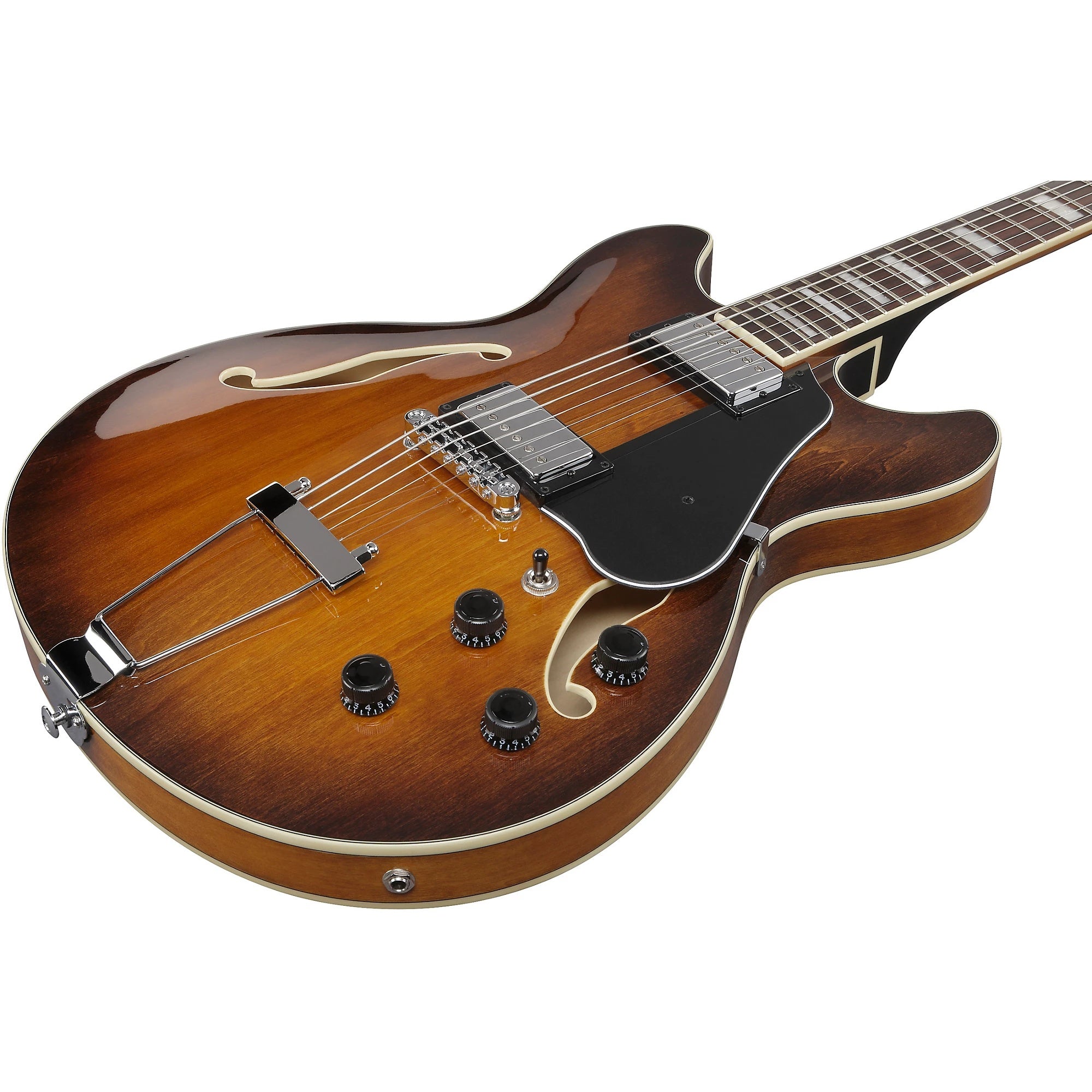 Đàn Guitar Điện Ibanez Artcore AS7328 Baritone Semi-Hollow - Tobacco Brown-Mai Nguyên Music