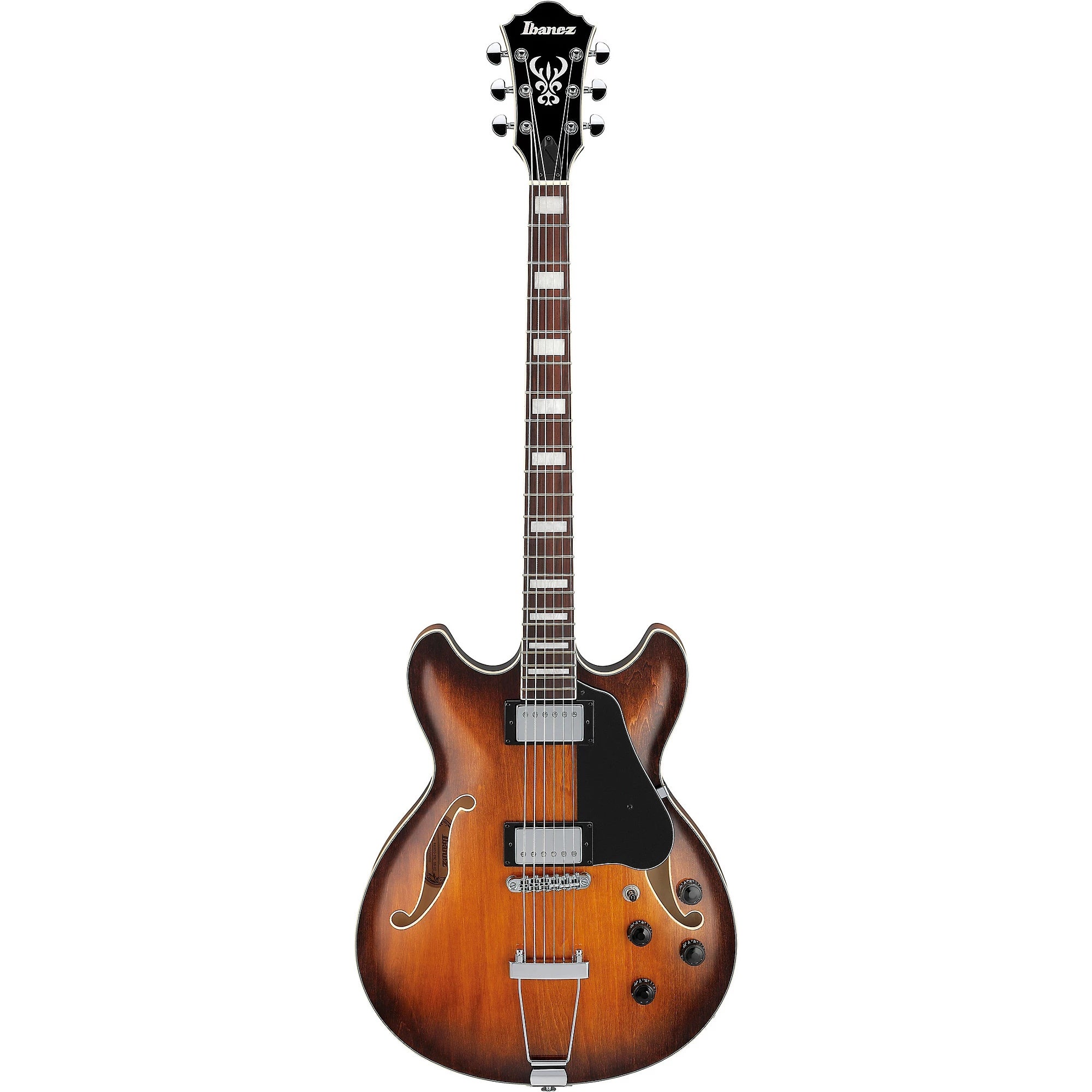 Đàn Guitar Điện Ibanez Artcore AS7328 Baritone Semi-Hollow - Tobacco Brown-Mai Nguyên Music