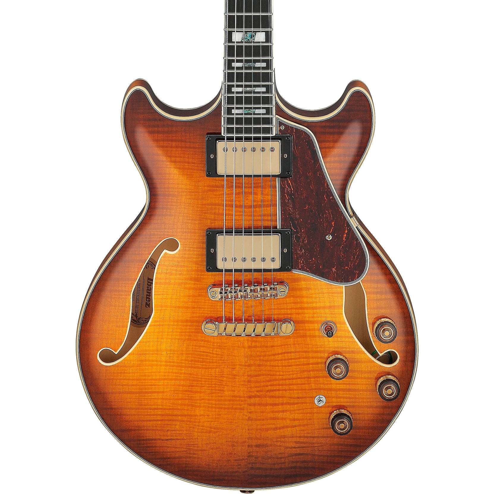 Đàn Guitar Điện Ibanez Artstar AM153FM Semi-Hollow - Antique Tobacco Burst-Mai Nguyên Music