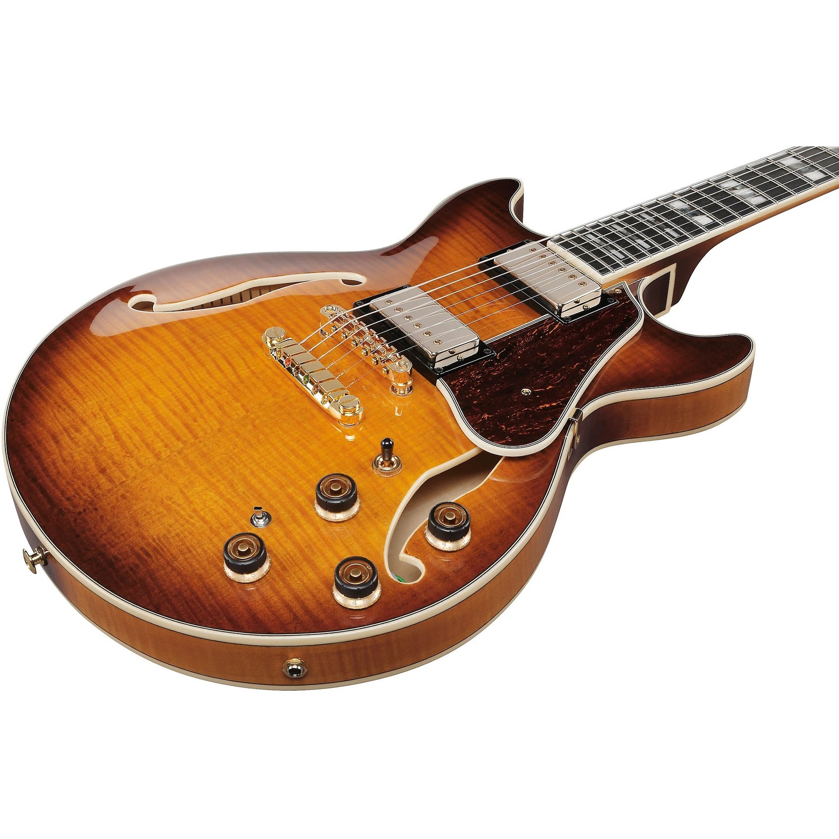 Đàn Guitar Điện Ibanez Artstar AM153FM Semi-Hollow - Antique Tobacco Burst-Mai Nguyên Music