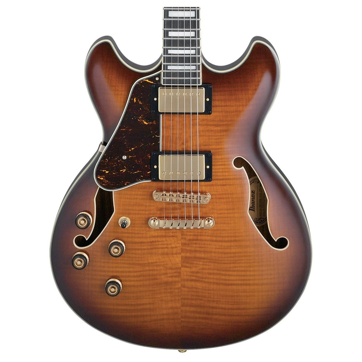 Đàn Guitar Điện Ibanez AS93FML Artcore Expressionist Left-Handed Semi-Hollowbody - Violin Sunburst-Mai Nguyên Music