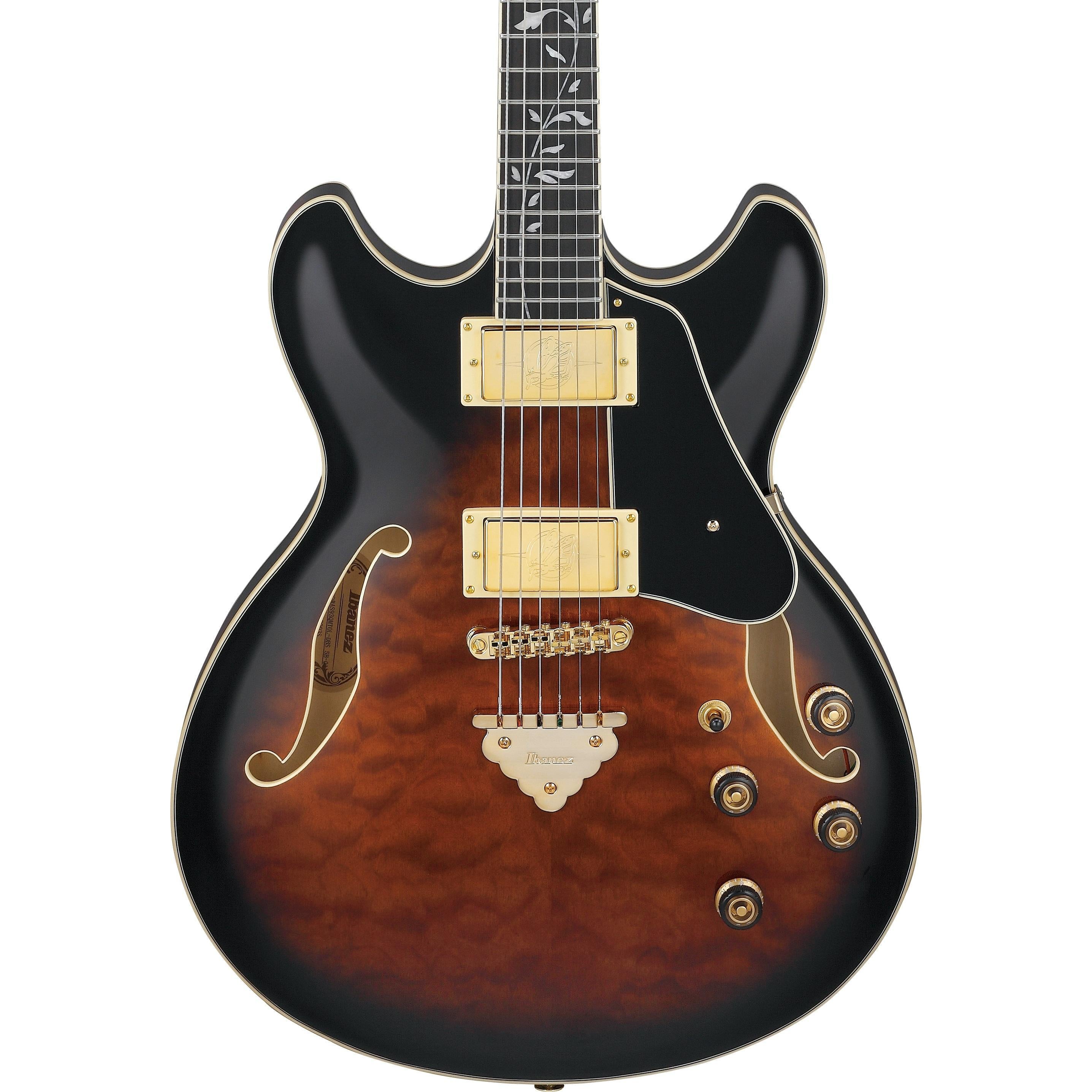 Đàn Guitar Điện Ibanez AS93QMSP Artcore Expressionist Semi-Hollowbody - Dark Brown Sunburst-Mai Nguyên Music