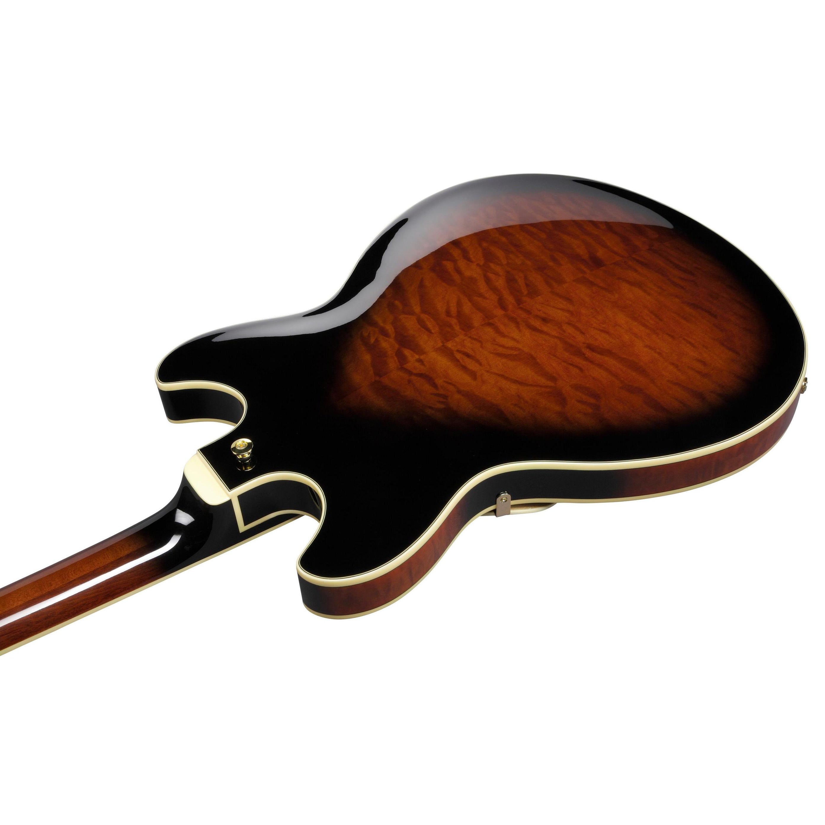 Đàn Guitar Điện Ibanez AS93QMSP Artcore Expressionist Semi-Hollowbody - Dark Brown Sunburst-Mai Nguyên Music