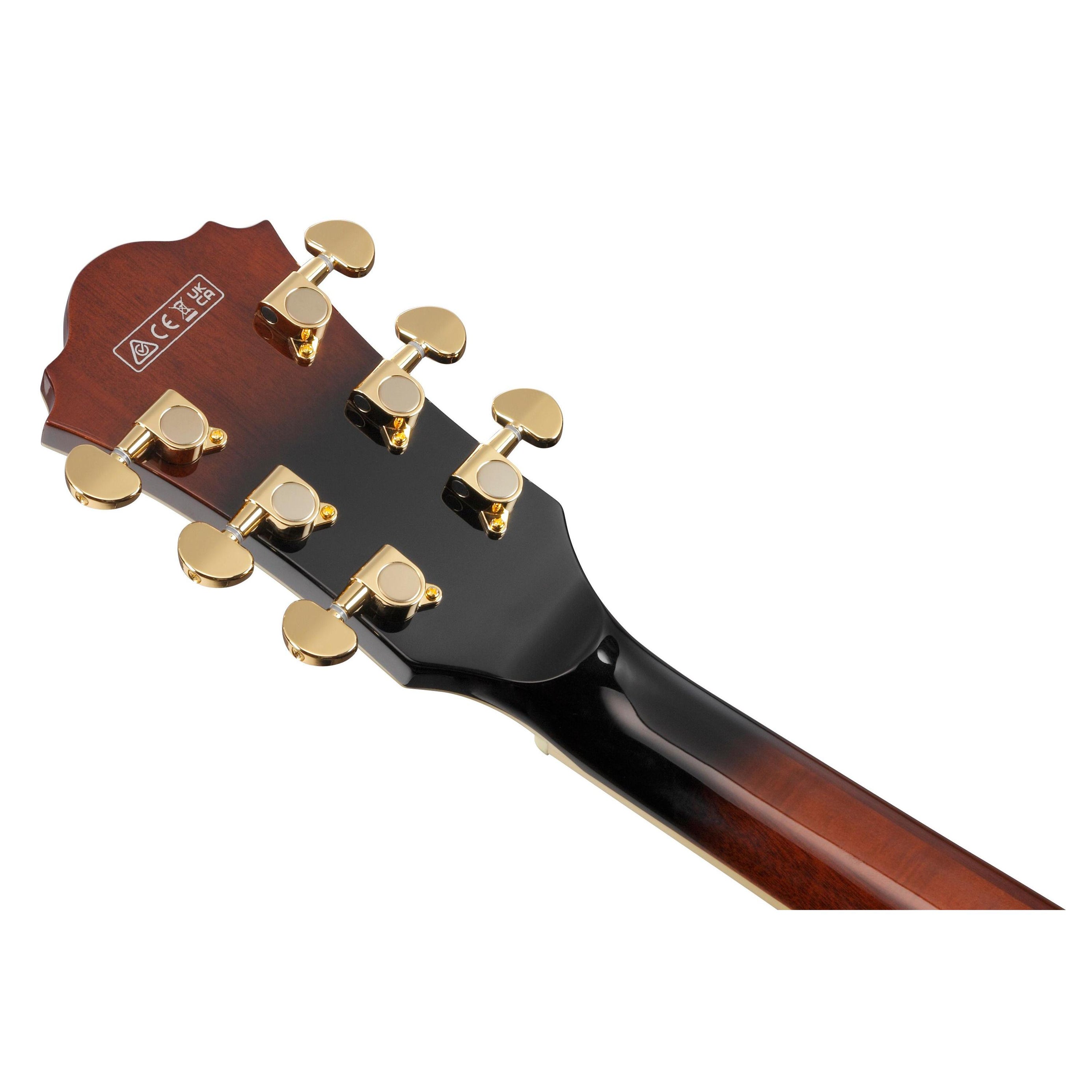 Đàn Guitar Điện Ibanez AS93QMSP Artcore Expressionist Semi-Hollowbody - Dark Brown Sunburst-Mai Nguyên Music