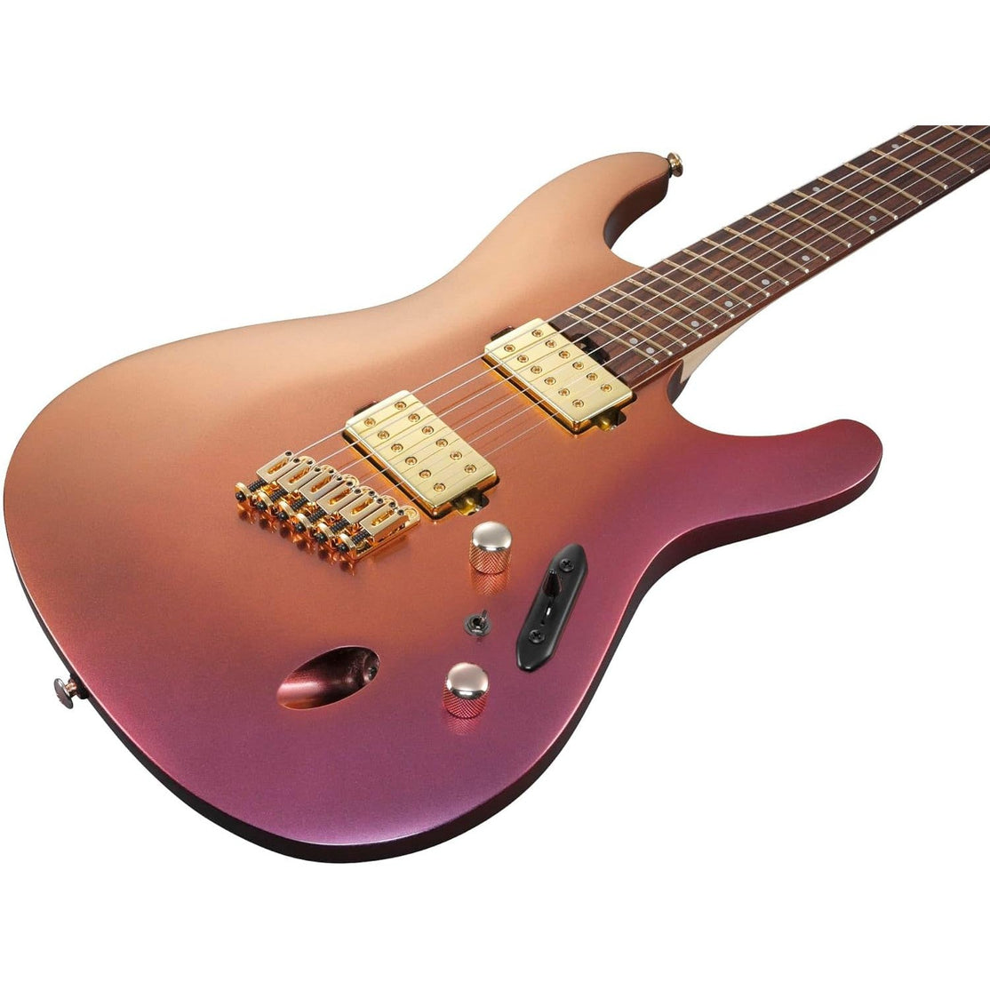Đàn Guitar Điện Ibanez Axe Design Lab SML721, Rose Gold Chameleon-Mai Nguyên Music