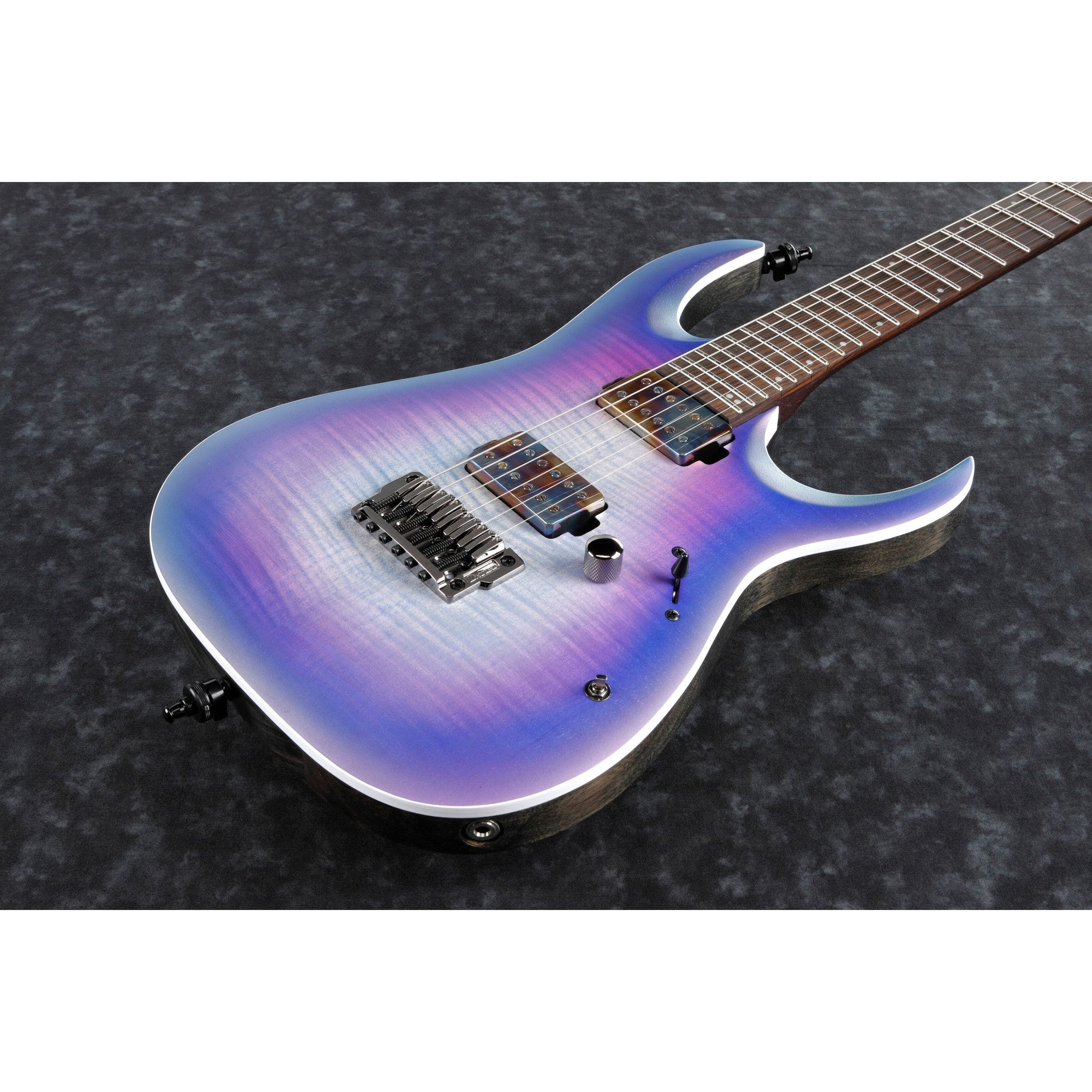 Đàn Guitar Điện Ibanez Axion Label RGA61AL, Indigo Aurora Burst Flat-Mai Nguyên Music