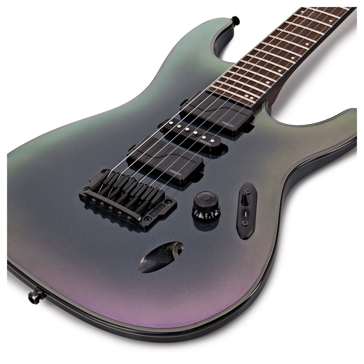 Đàn Guitar Điện Ibanez Axion Label S671ALB, Black Aurora Burst Gloss-Mai Nguyên Music