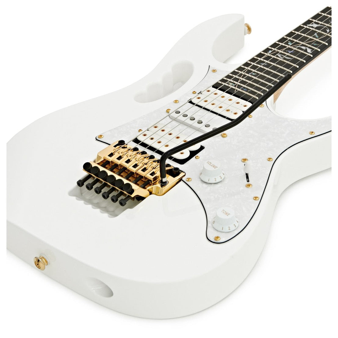 Đàn Guitar Điện Ibanez JEM7VP Steve Vai Signature - White-Mai Nguyên Music