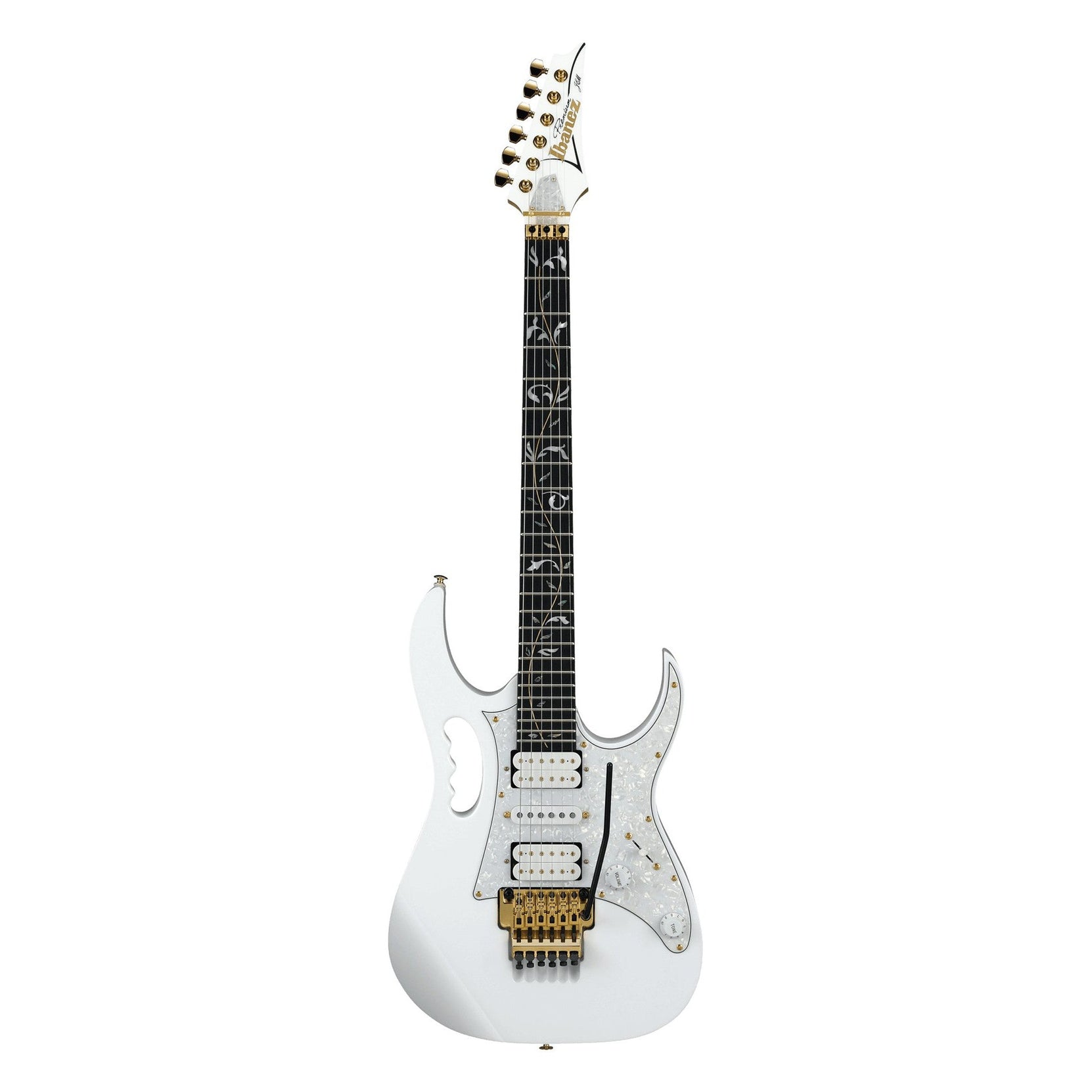 Đàn Guitar Điện Ibanez JEM7VP Steve Vai Signature - White-Mai Nguyên Music