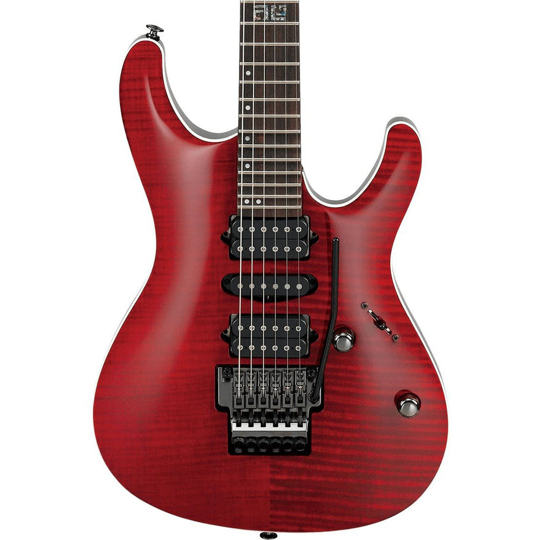 Đàn Guitar Điện Ibanez KIKO100 Kiko Loureiro Signature - Transparent Ruby Red-Mai Nguyên Music