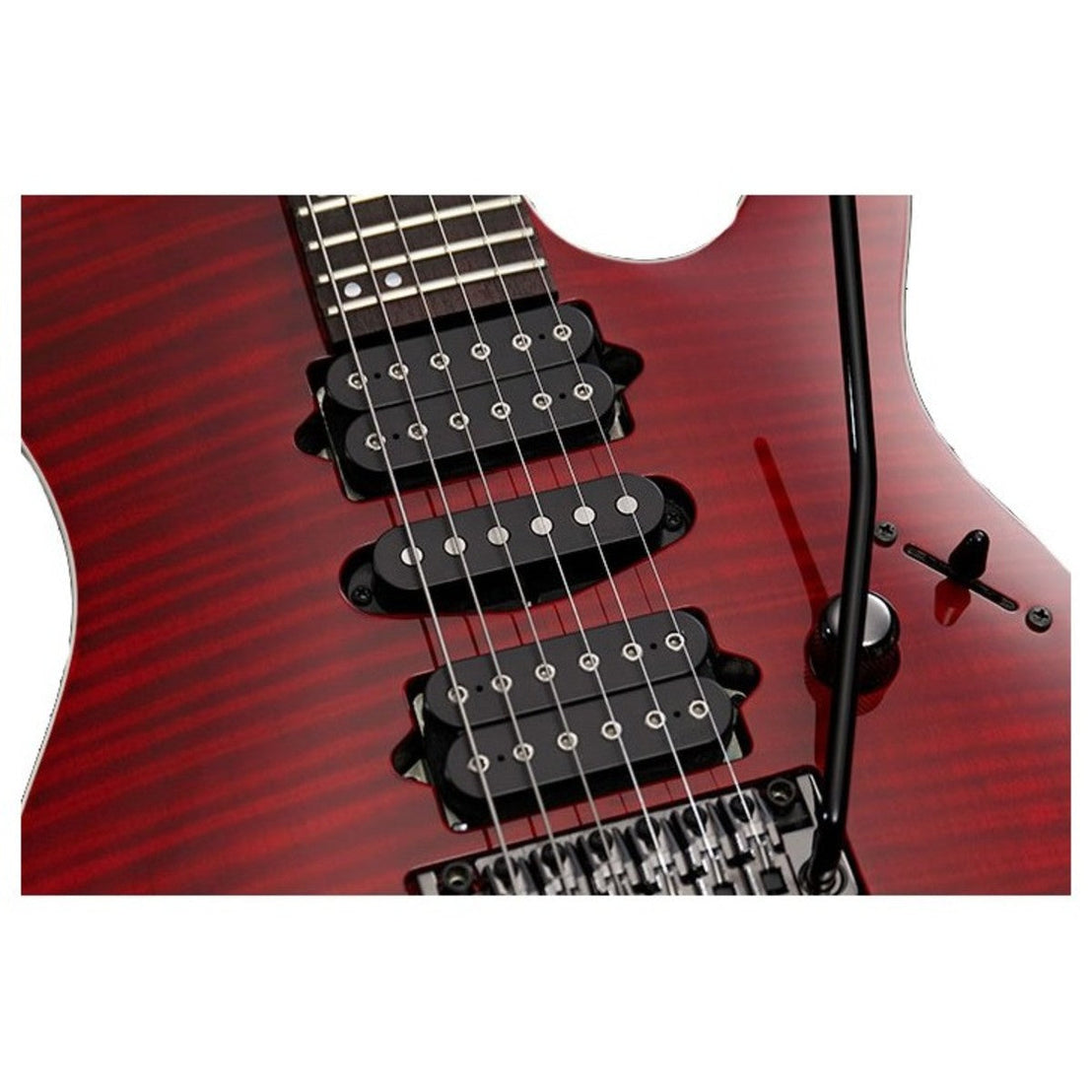 Đàn Guitar Điện Ibanez KIKO100 Kiko Loureiro Signature - Transparent Ruby Red-Mai Nguyên Music