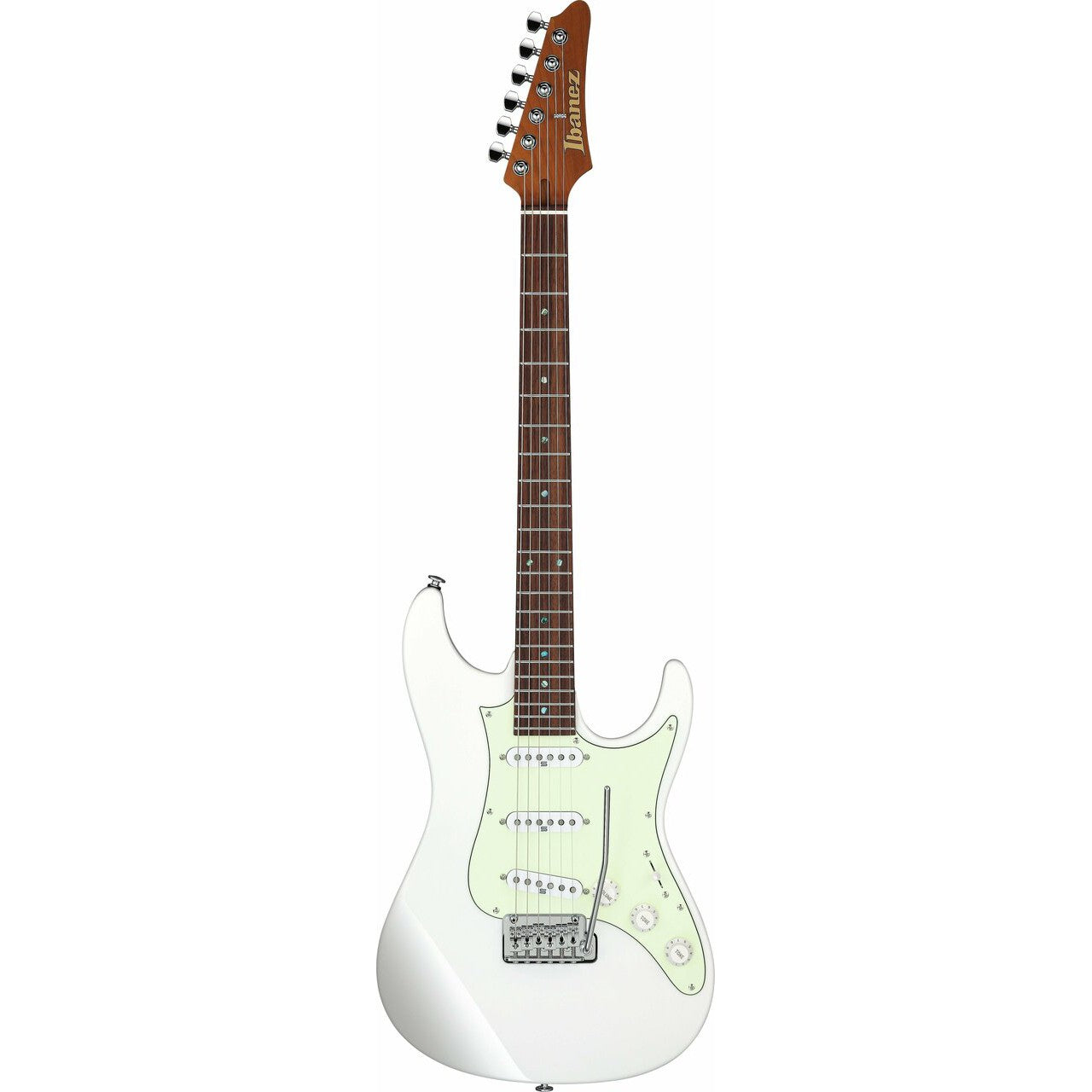 Đàn Guitar Điện Ibanez LM1 Luca Mantovanelli Signature - Luna White-Mai Nguyên Music