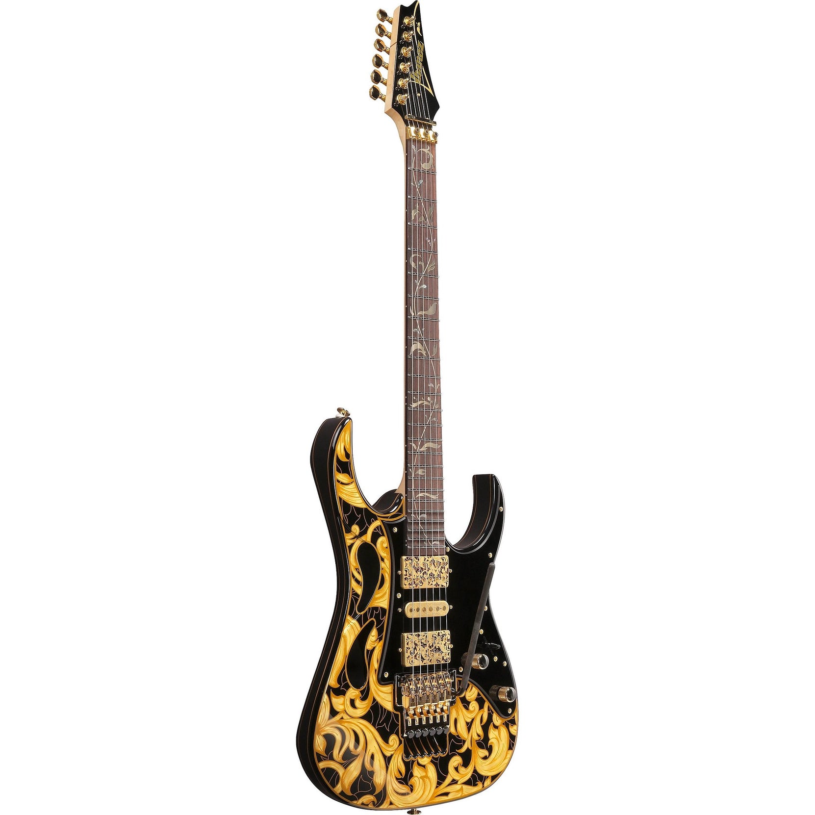 Đàn Guitar Điện Ibanez PIA77BON2 Steve Vai Signature - Gold-Mai Nguyên Music