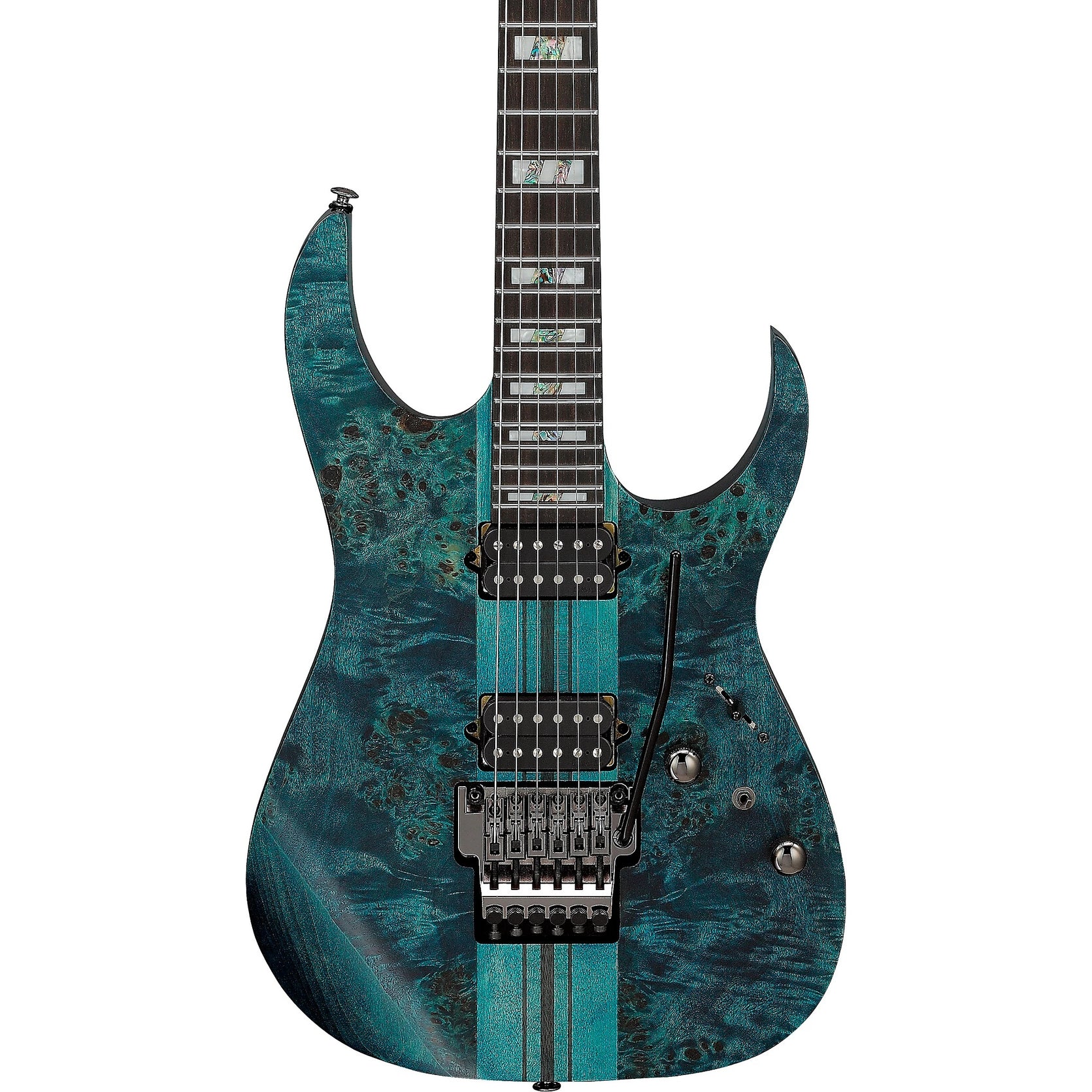 Đàn Guitar Điện Ibanez Premium RGT1220PBK - Cosmic Blue Low Gloss-Mai Nguyên Music