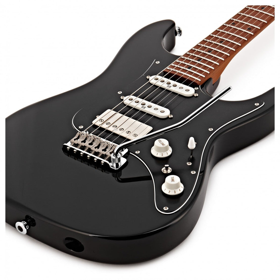 Đàn Guitar Điện Ibanez Prestige AZ2204B - Black-Mai Nguyên Music