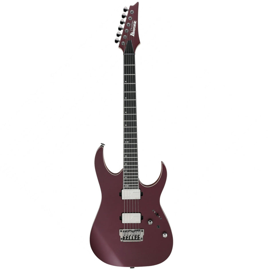 Đàn Guitar Điện Ibanez Prestige RG5121 w/Case, Burgundy Metallic Flat-Mai Nguyên Music