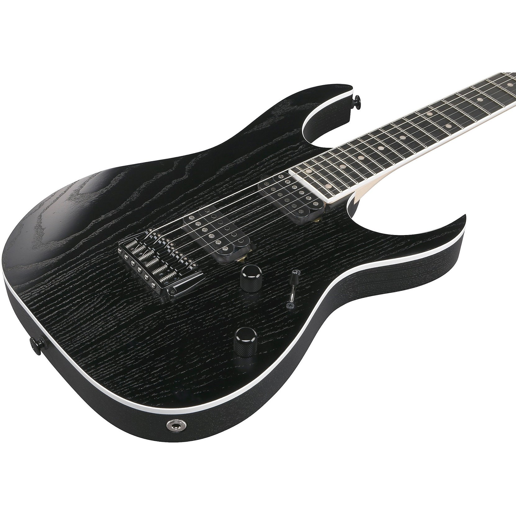 Đàn Guitar Điện Ibanez Prestige RGR662AHBF - Weathered Black-Mai Nguyên Music