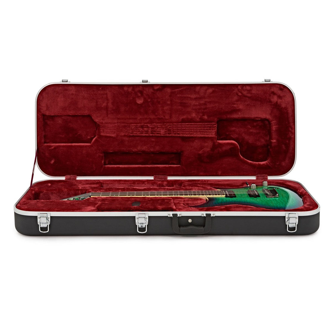 Đàn Guitar Điện Ibanez Prestige S6521Q, Surreal Blue Burst Gloss-Mai Nguyên Music