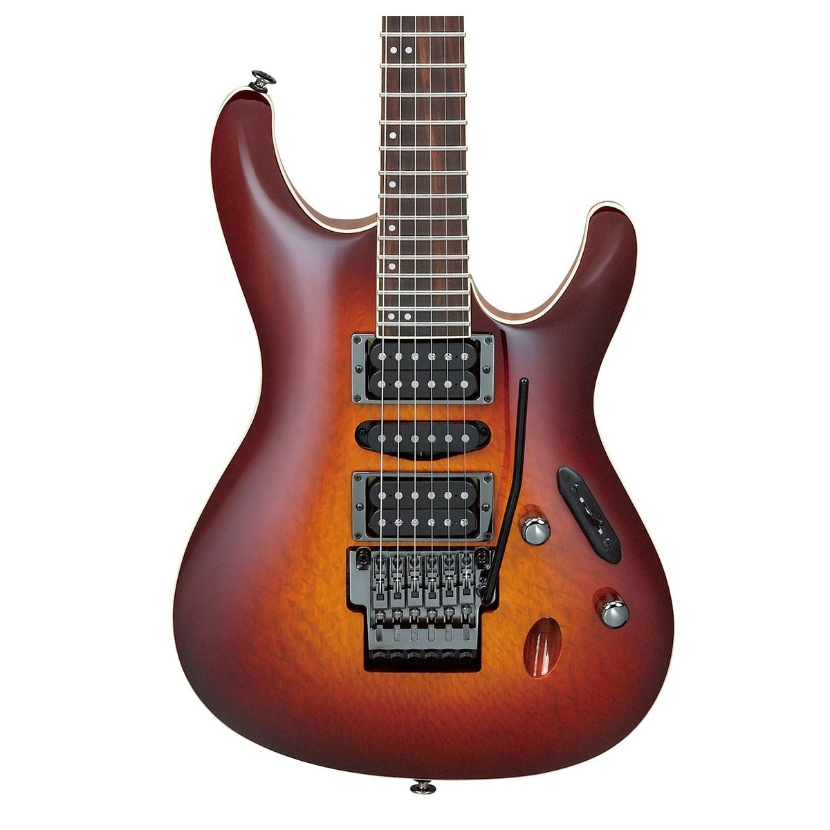 Đàn Guitar Điện Ibanez Prestige S6570K, Sunset Burst-Mai Nguyên Music