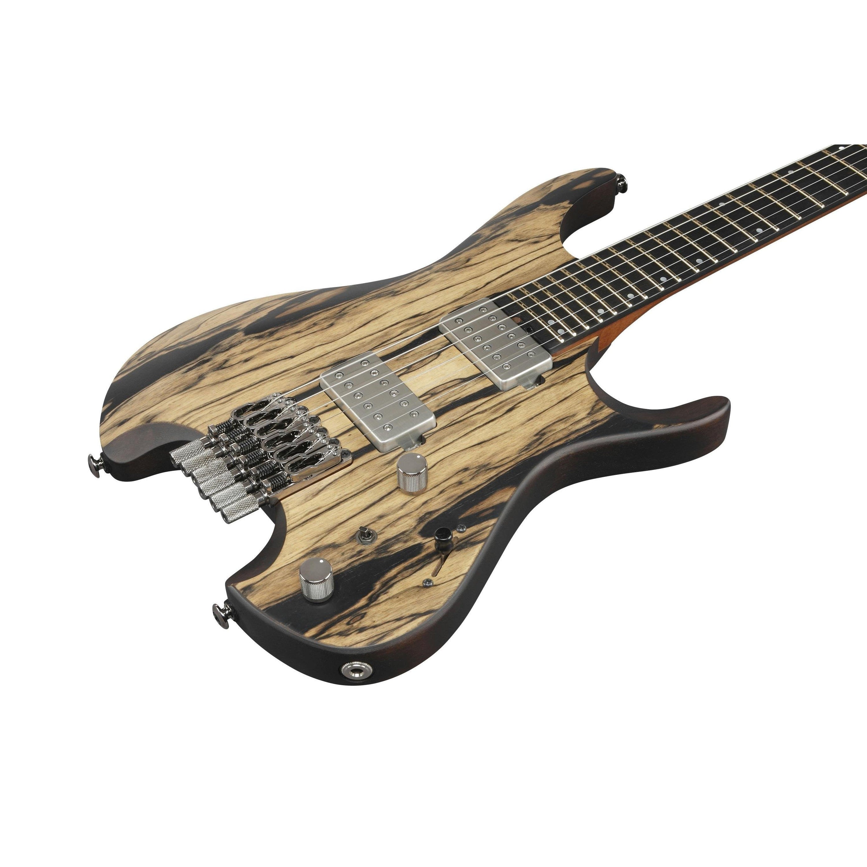 Đàn Guitar Điện Ibanez Q52PE-NTF Headless, Natural Flat-Mai Nguyên Music