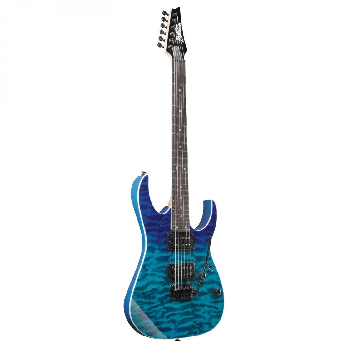 Đàn Guitar Điện Ibanez RG GIO GRG120QASP - Blue Gradation-Mai Nguyên Music