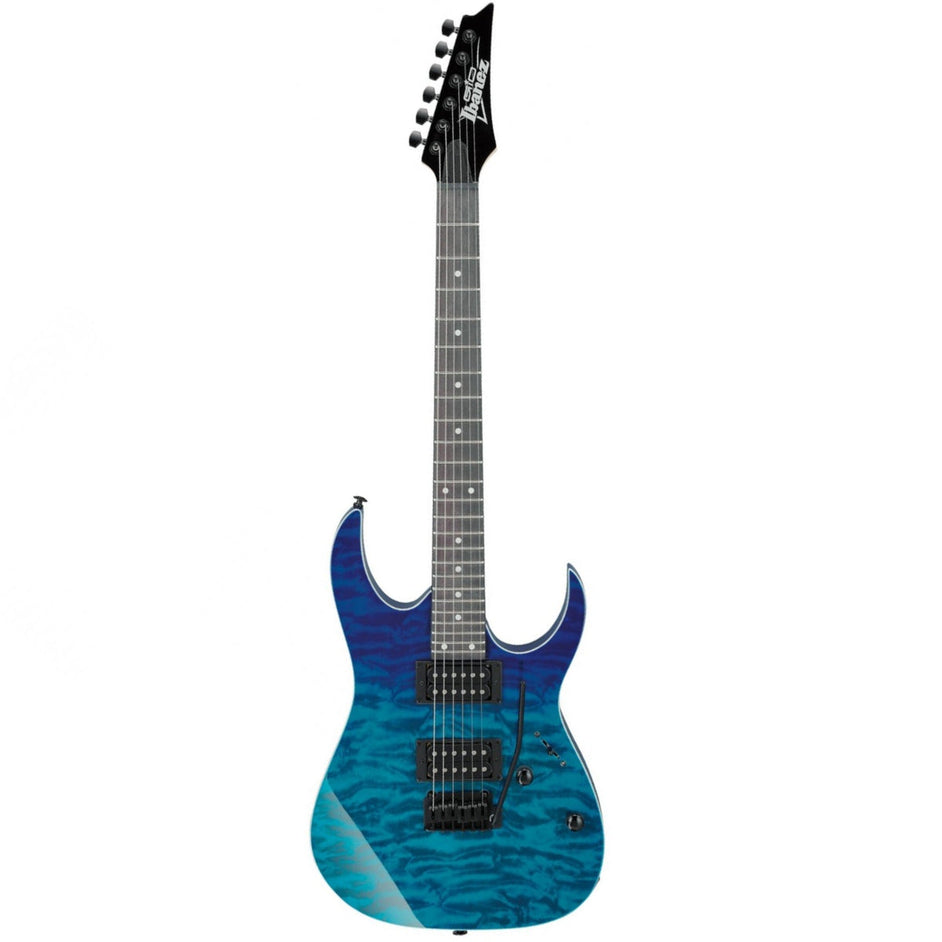 Đàn Guitar Điện Ibanez RG GIO GRG120QASP, Blue Gradation-Mai Nguyên Music