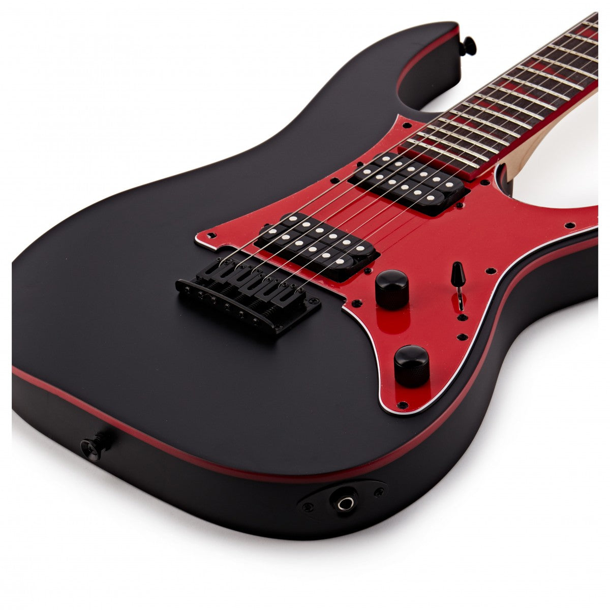 Đàn Guitar Điện Ibanez RG GIO GRG131DX, Black Flat-Mai Nguyên Music