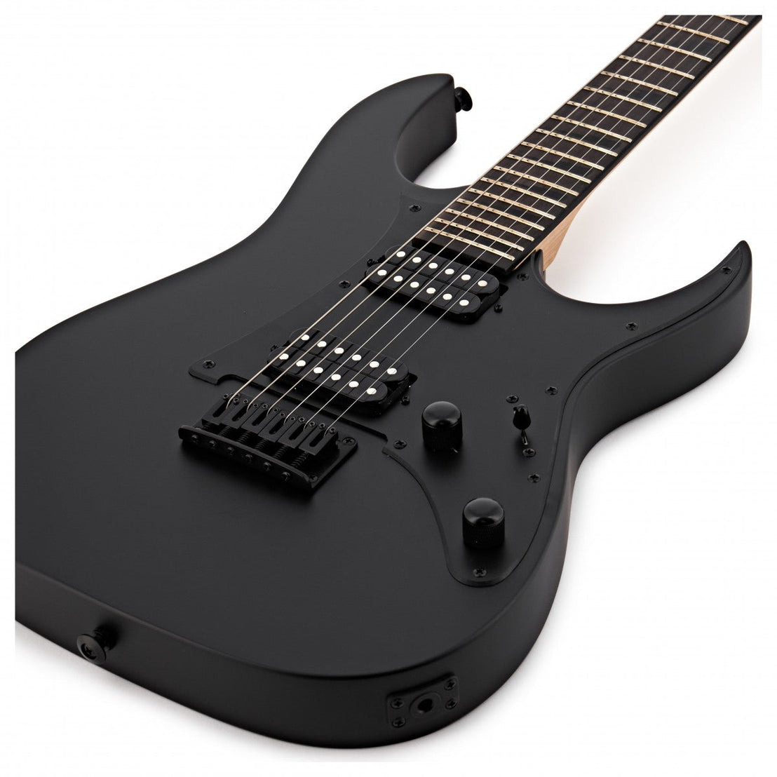 Đàn Guitar Điện Ibanez RG GIO GRGR131EX - Black Flat-Mai Nguyên Music